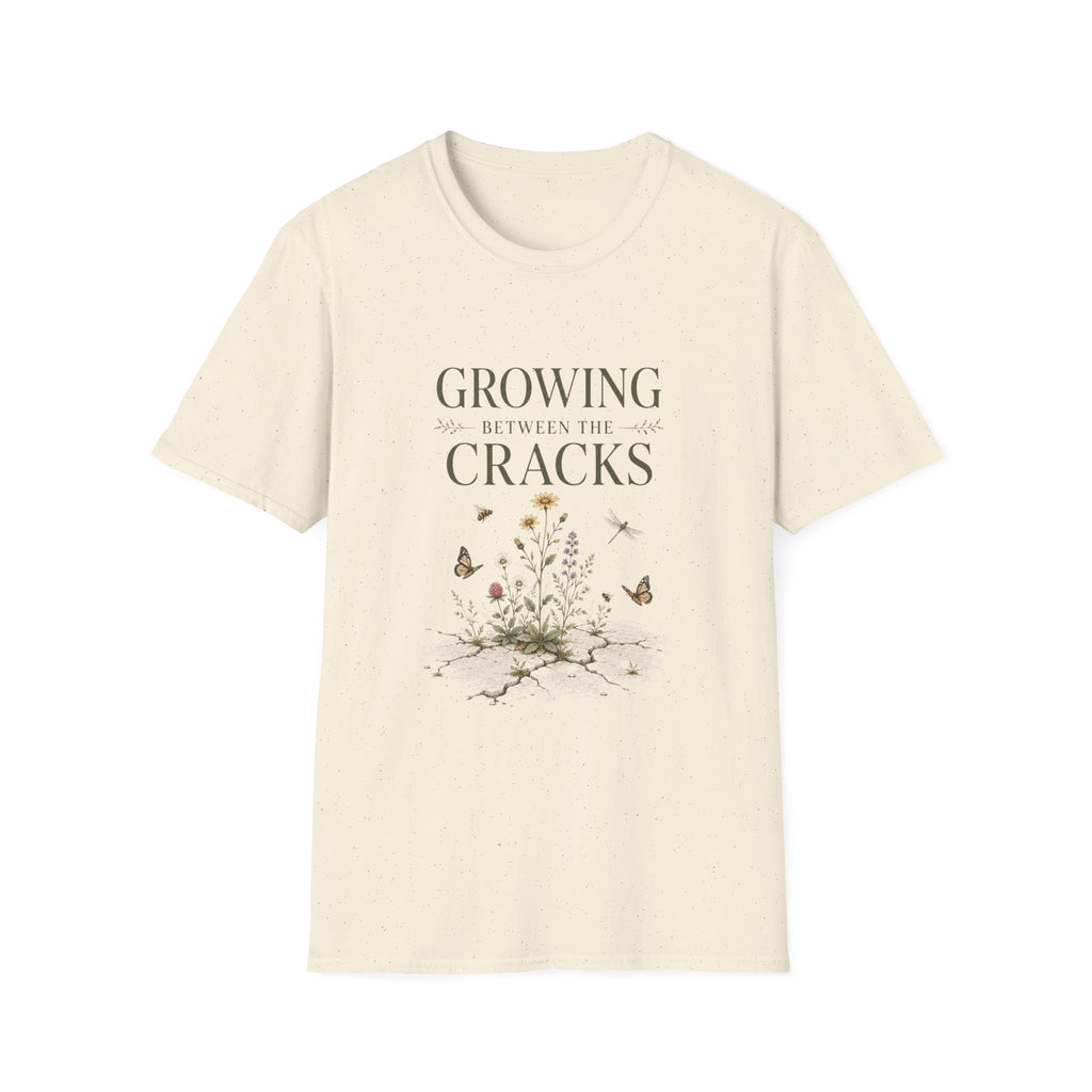 Growing Between The Cracks Tee