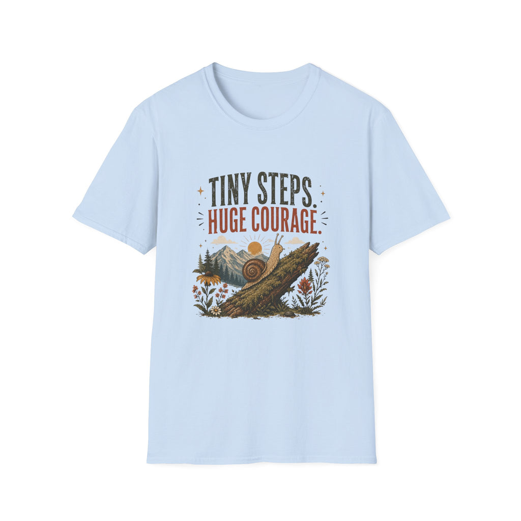Tiny Steps Huge Courage Tee