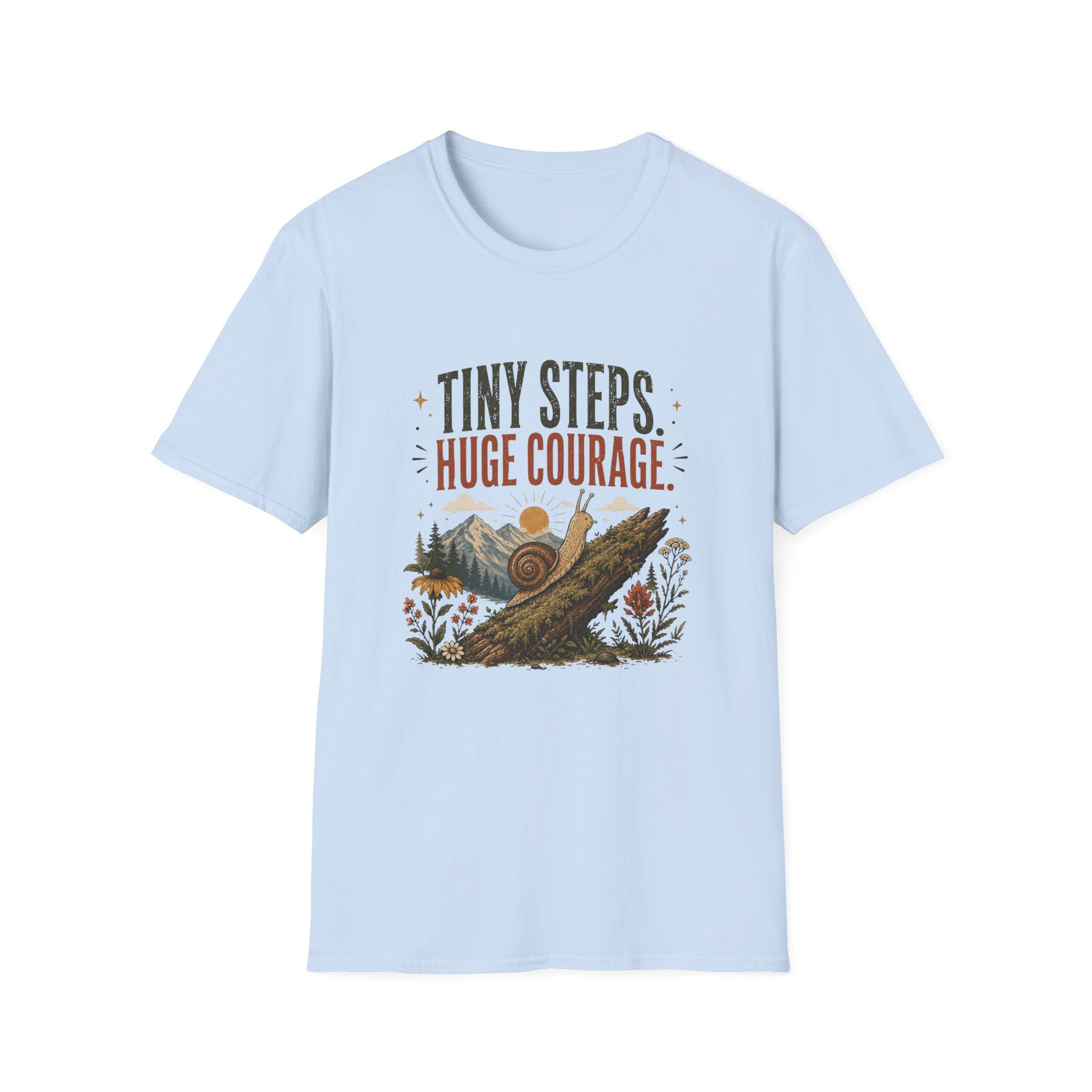 Tiny Steps Huge Courage Tee