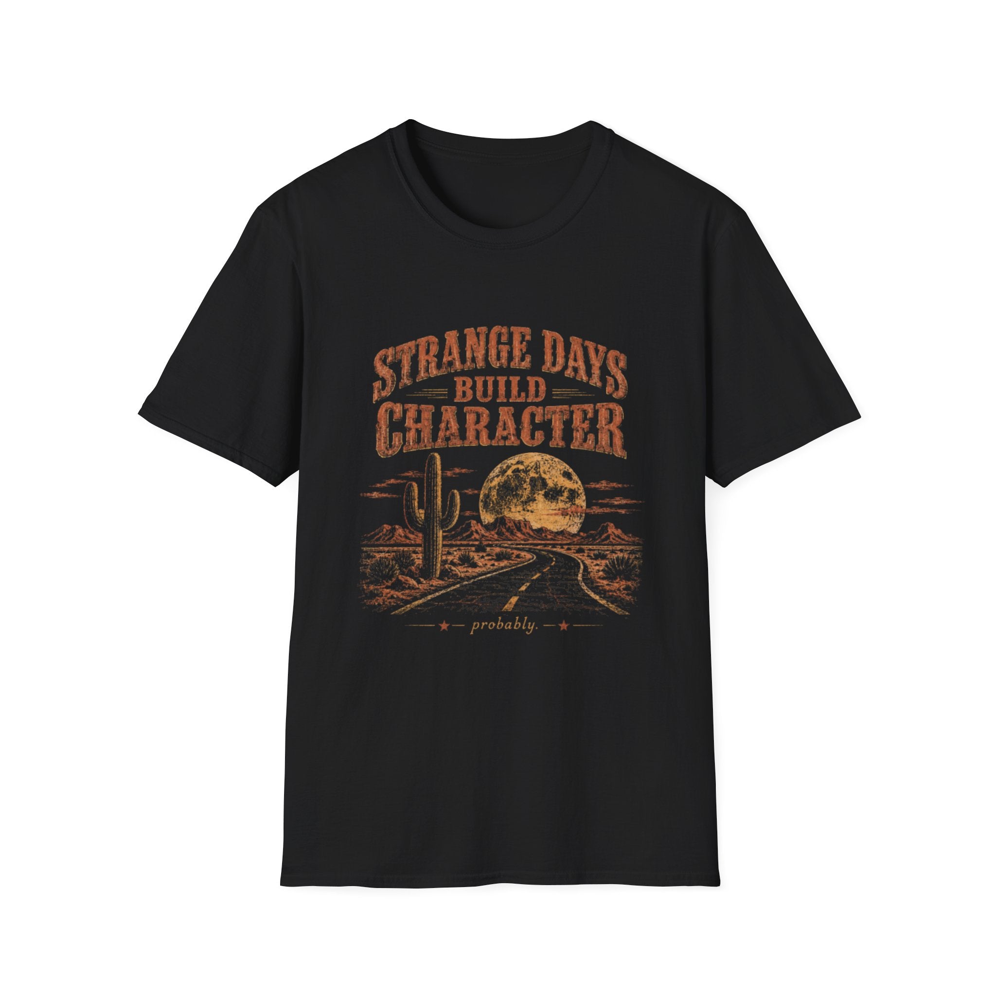 Strange Days Build Character Tee