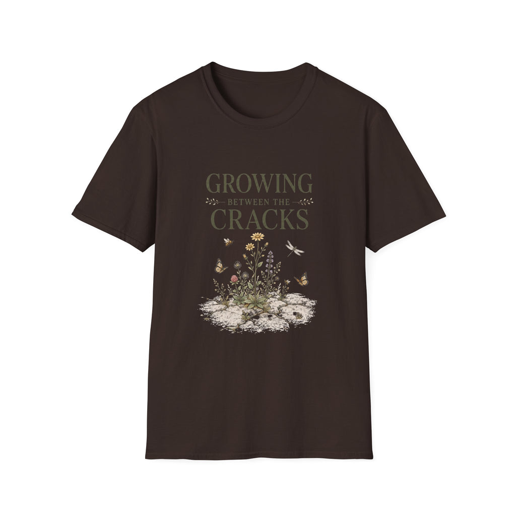 Growing Between The Cracks Tee