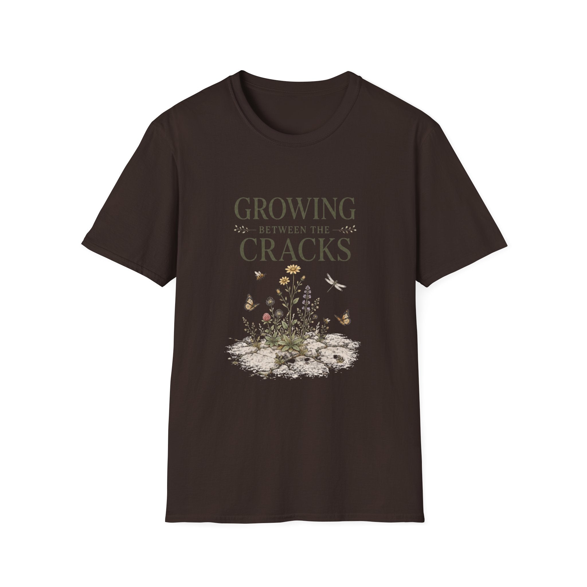 Growing Between The Cracks Tee