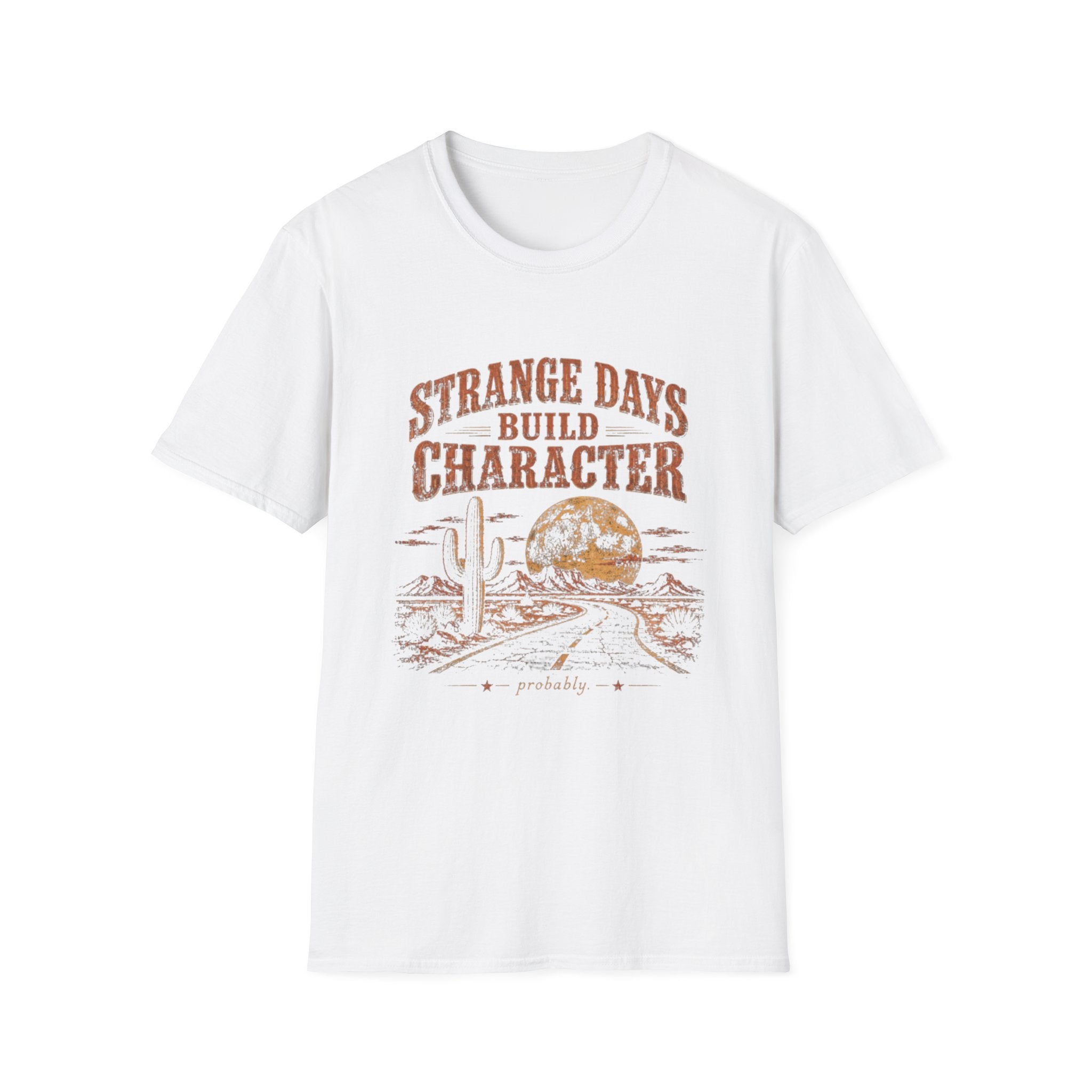 Strange Days Build Character Tee