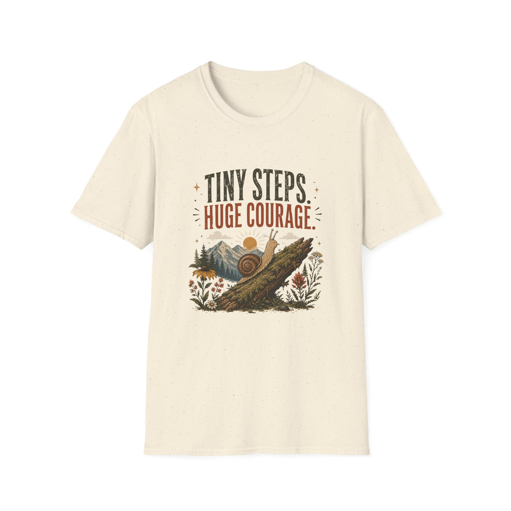 Tiny Steps Huge Courage Tee