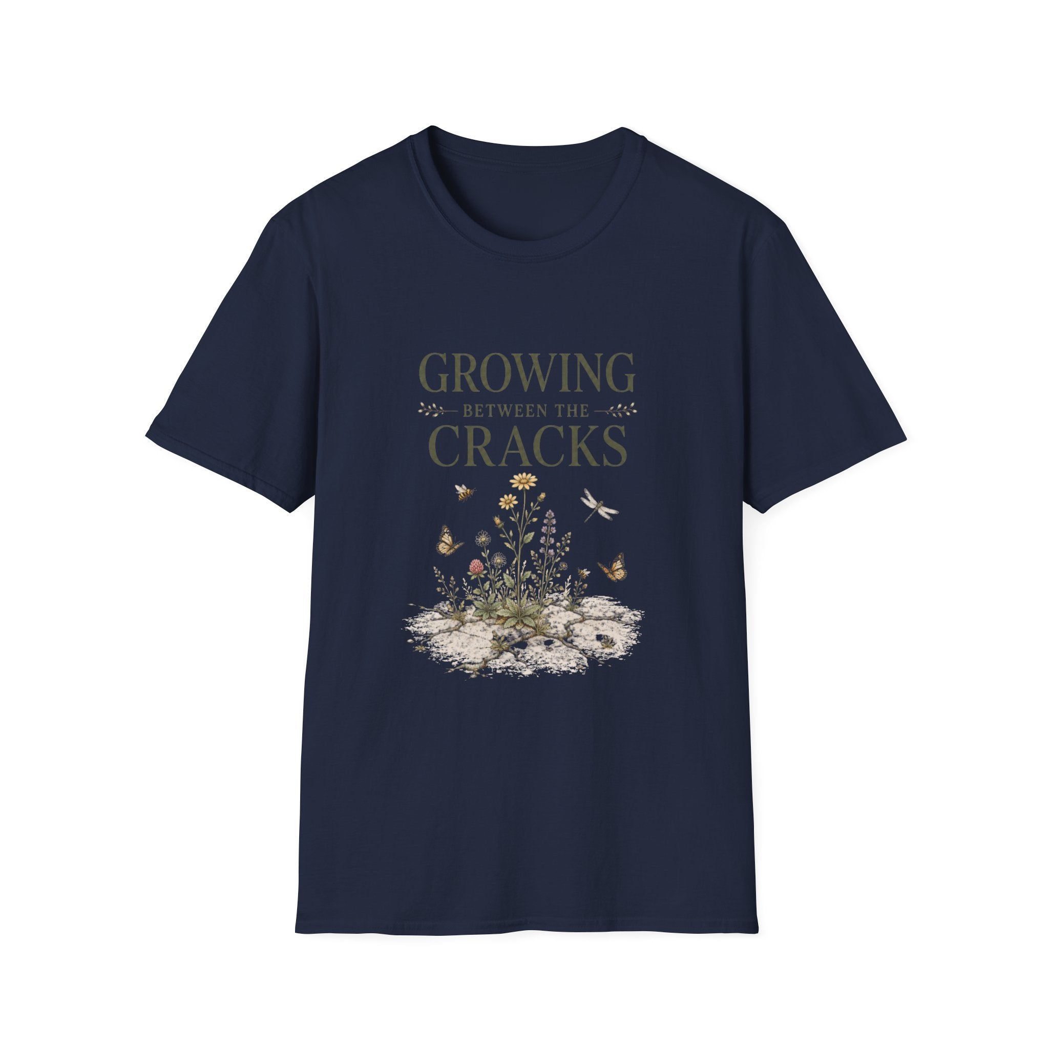 Growing Between The Cracks Tee