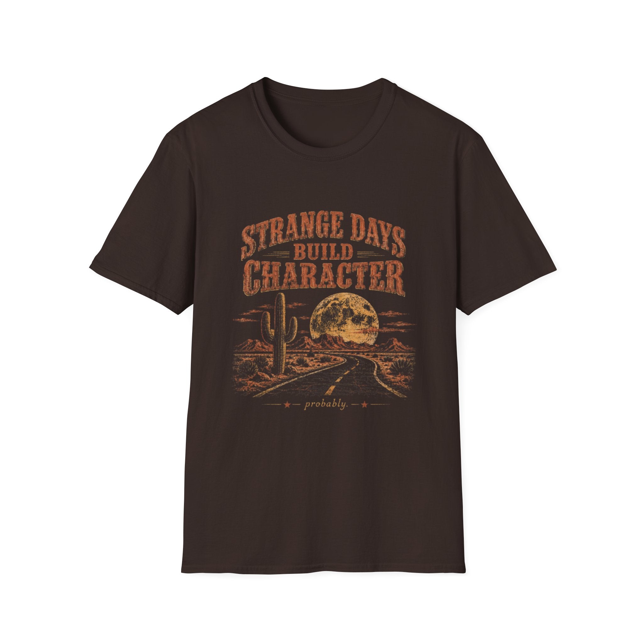 Strange Days Build Character Tee