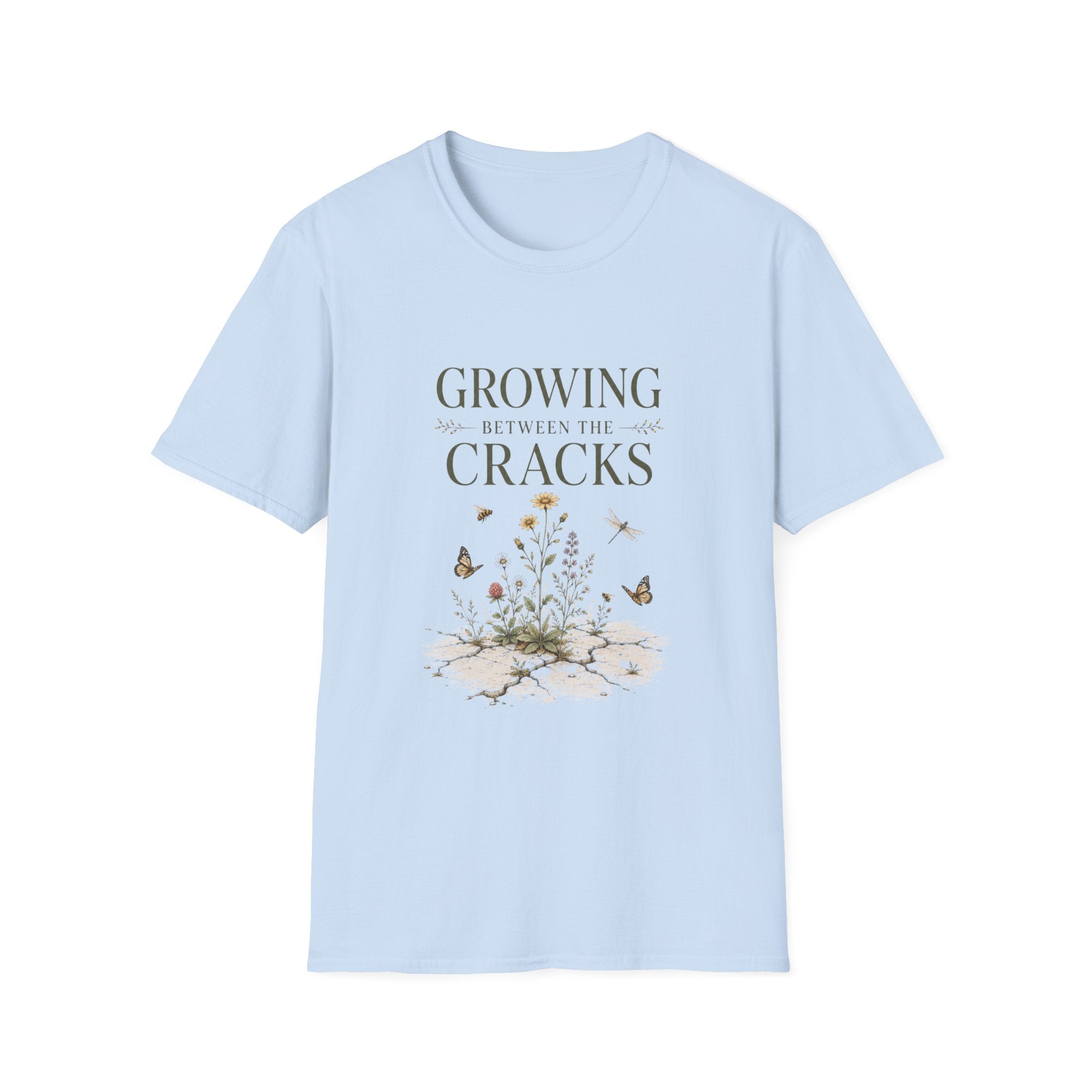 Growing Between The Cracks Tee