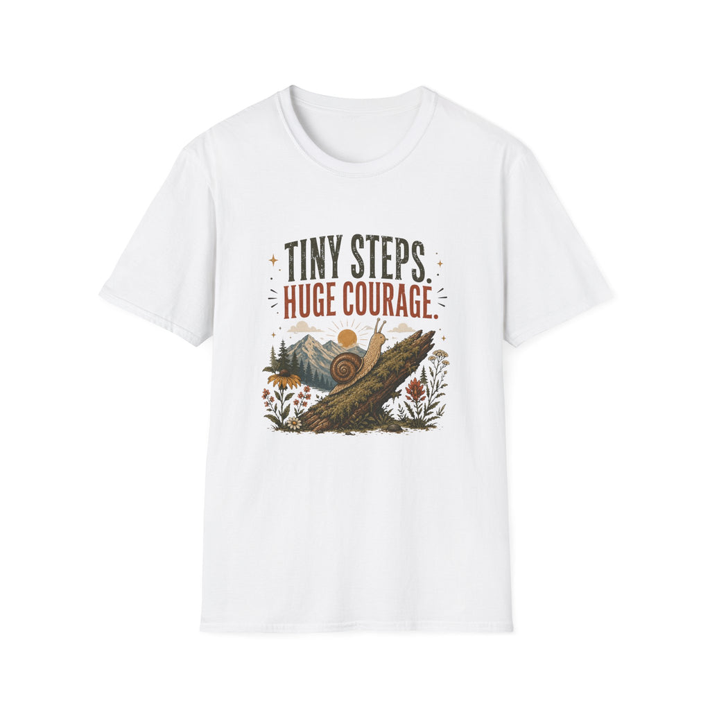 Tiny Steps Huge Courage Tee