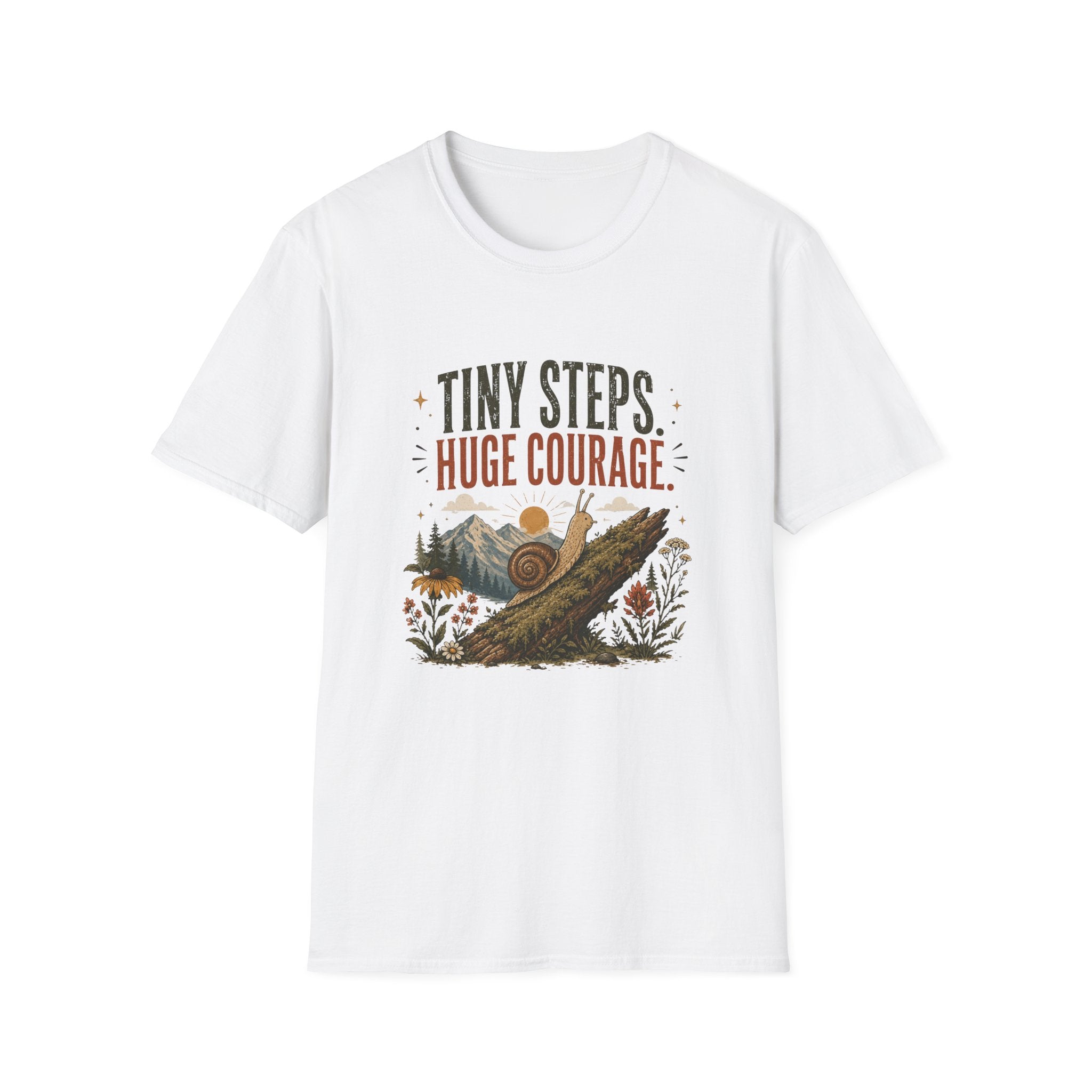 Tiny Steps Huge Courage Tee